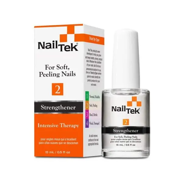 Nail Tek Intensive Therapy 2 - Strengthener for Soft and Peeling Nails